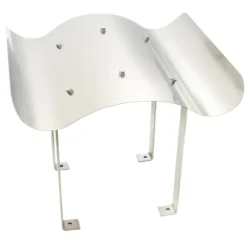 vidaXL Skorstenshuv rostfritt stål 50 x 50 x 37 cm