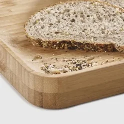 Joseph Joseph Skärbrädor-Skärbräda - - Cut&Carve Bamboo GM - Bambu - Dubbel funktion - Nutida