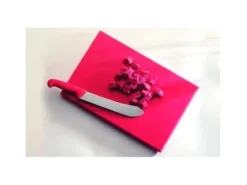 Skärbräda extra tung 46x30x2,5cm PE-plast röd