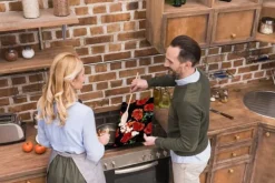 Karottunderlägg-SKÄRBRÄDA I GLAS 52x30 BLOMMOR