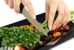 Karottunderlägg-SKÄRBRÄDA I GLAS 52x30 BLOMMOR