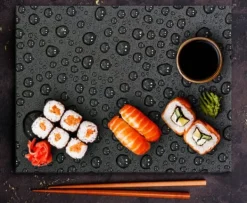 SKÄRBRÄDA I GLAS 52x40 DROPS