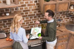 Mat- & Dryckesschabloner-SKÄRBRÄDA I GLAS 52x40 DRYCK