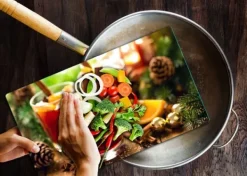 Mat- & Dryckesschabloner-SKÄRBRÄDA I GLAS 52x30 DRYCK