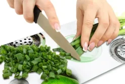 Verktygsset För Drinkar-SKÄRBRÄDA I GLAS 52x30 FRUKT