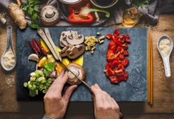 Mat- & Dryckesschabloner-SKÄRBRÄDA I GLAS 52x30 FRUKT