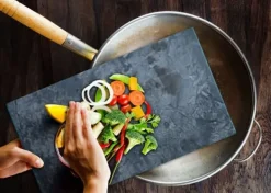 Mat- & Dryckesschabloner-SKÄRBRÄDA I GLAS 52x30 FRUKT