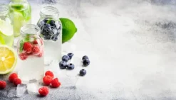 Skärbrädor-SKÄRBRÄDA I GLAS 52x30 FRUKT