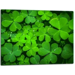 Karottunderlägg-SKÄRBRÄDA I GLAS 52x40 GRÖN