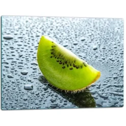 Karottunderlägg-SKÄRBRÄDA I GLAS 52x40 KIWI