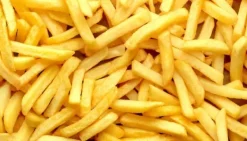 Karottunderlägg-SKÄRBRÄDA I GLAS 52x30 POMMES FRITES