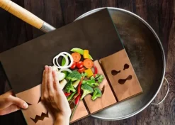 Karottunderlägg-SKÄRBRÄDA I GLAS 52x40 SMILE