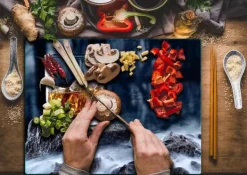 Mat- & Dryckesschabloner-SKÄRBRÄDA I GLAS 52x40 WHISKY