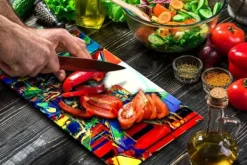 SKÄRBRÄDA I GLASPLATTA 52x30 CITY