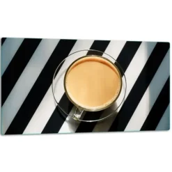 SKÄRBRÄDA I GLASPLATTA 52x30 KAFFE