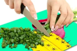 SKÄRBRÄDA I GLASPLATTA 52x40 KAKTUS