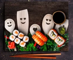 SKÄRBRÄDA I GLASPLATTA 52x40 KÖK