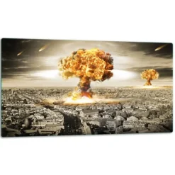 SKÄRBRÄDA I GLASPLATTA 52x30 LANDSKAP