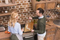 Skärbrädor-SKÄRBRÄDA I GLASPLATTA 52x40 MOSAIK