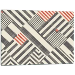 Skärbrädor-SKÄRBRÄDA I GLASPLATTA 52x40 MODERN