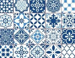 Skopor-SKÄRBRÄDA I GLASPLATTA 52x40 MOSAIKKAKEL