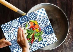 Skopor-SKÄRBRÄDA I GLASPLATTA 52x40 MOSAIKKAKEL