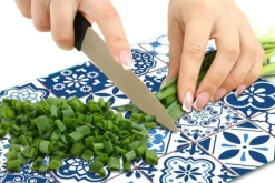 Skopor-SKÄRBRÄDA I GLASPLATTA 52x40 MOSAIKKAKEL