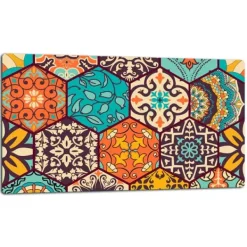 SKÄRBRÄDA I GLASPLATTA 52x30 MOSAIK