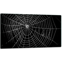 SKÄRBRÄDA I GLASPLATTA 52x30 SVART