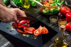 SKÄRBRÄDA I GLASPLATTA 52x40 TÅRTA