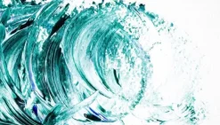 SKÄRBRÄDA I GLASPLATTA 52x30 VÅG