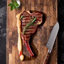 Skärbrädor-Skärbräda, skärbrädor i trä för kök med och skärbräda för kött och ostbricka, kraftig serveringsbricka