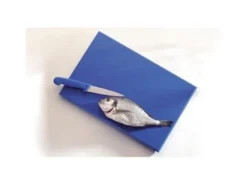 Skärbräda 46x30x2,5 cm Extra stark PE Blå,1 st