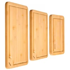 Skärbrädor-Skärbrädeset, 38.1x25.4x1.5 cm, Bambuträ