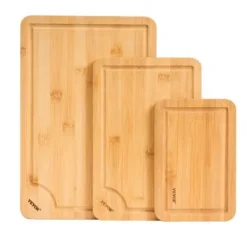 Skärbrädor-Skärbrädeset, 38.1x25.4x1.5 cm, Bambuträ