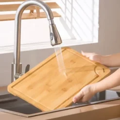 Skärbrädor-Skärbrädeset, 38.1x25.4x1.5 cm, Bambuträ