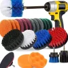 Skurborstar / Rengöringsborstar till borrmaskin 19 delar