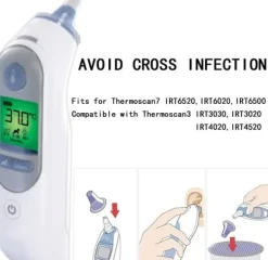 Tillbehör För Kökstermometrar-Skydd för örontermometer Braun ThermoScan 20-pack 2-pack