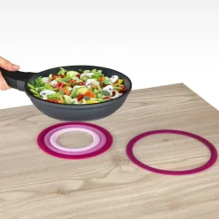 Skyddsdyna i grå silikon