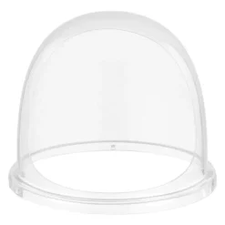 Maskiner För Spunnet Socker-Skyddskåpa till sockervaddsmaskin - Akrylkupol med bubbelskydd - Kompatibel med 38,1 cm sockervaddsmaskiner - Vindskydd - Räfflad botten - Transparent | CDON