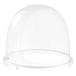 Maskiner För Spunnet Socker-Skyddskåpa till sockervaddsmaskin - Akrylkupol med bubbelskydd - Kompatibel med 38,1 cm sockervaddsmaskiner - Vindskydd - Räfflad botten - Transparent | CDON