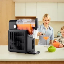 Slushmaskiner-Slushmaskin & Margaritamaskin - Fryst dryckesmaskin - Kapacitet 2,6 l - Ingen is krävs - Förinställda program (5) - Självrengöring - För hemmet