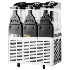 Slushmaskiner-Slushmaskin för Kommersiellt bruk, 15Lx3 Tankar, Margarita och Smoothie Frysdryckesmaskin