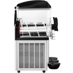 Slushmaskiner-Slushmaskin för Kommersiellt bruk, 15Lx3 Tankar, Margarita och Smoothie Frysdryckesmaskin