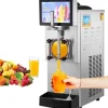Slushmaskiner-Slushmaskin 8L / 2,1 Gal Enkel Skål Kommersiell Slushy Maskin Margarita Smoothie Frysta Drycker
