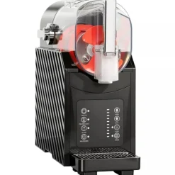 Slushmaskin, snabb kylning, omrörningsfunktion, 2,4 L, ljusfunktion, svart