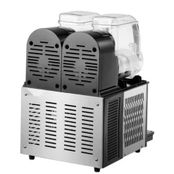 Slushmaskiner-Slushy Maskin 4Lx2, Margarita & Smoothie, Frysta Drycker, Perfekt för Fester, Hög Kvalitet, Enkel Användning, Snabb och Effektiv