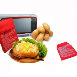 Påsar För Ångkokning-Snabbmatlagningspåse för potatis/potatis Snabbmatlagning för mikrovågsbakad potatis