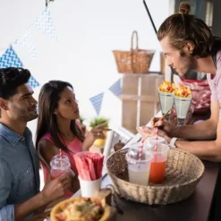 Tillbehör För Matservering-Snacksbehållarset, 16x9,5 cm, Silver