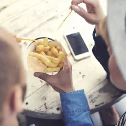 Tillbehör För Matservering-Snacksbehållarset, 16x9,5 cm, Silver